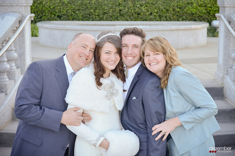 Sacramento LDS Temple Wedding