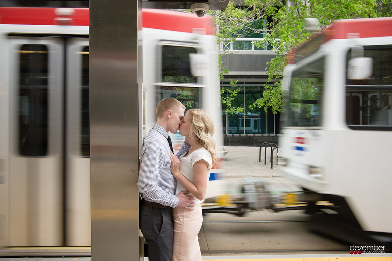 Downtown SLC Urban Engagement Photography