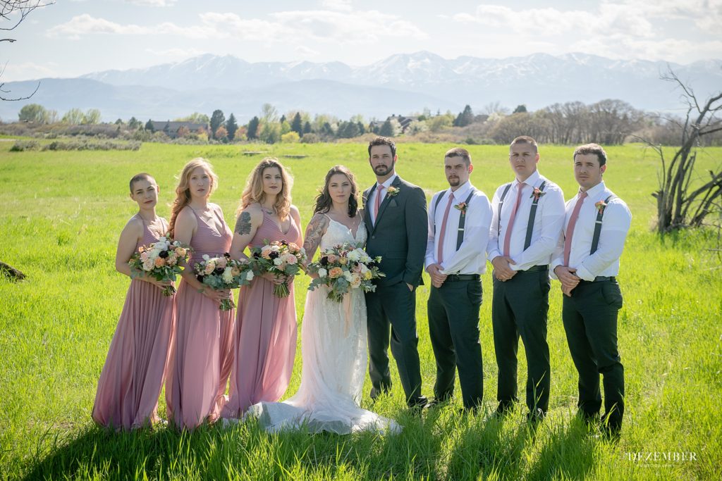 Mountains Bridal party