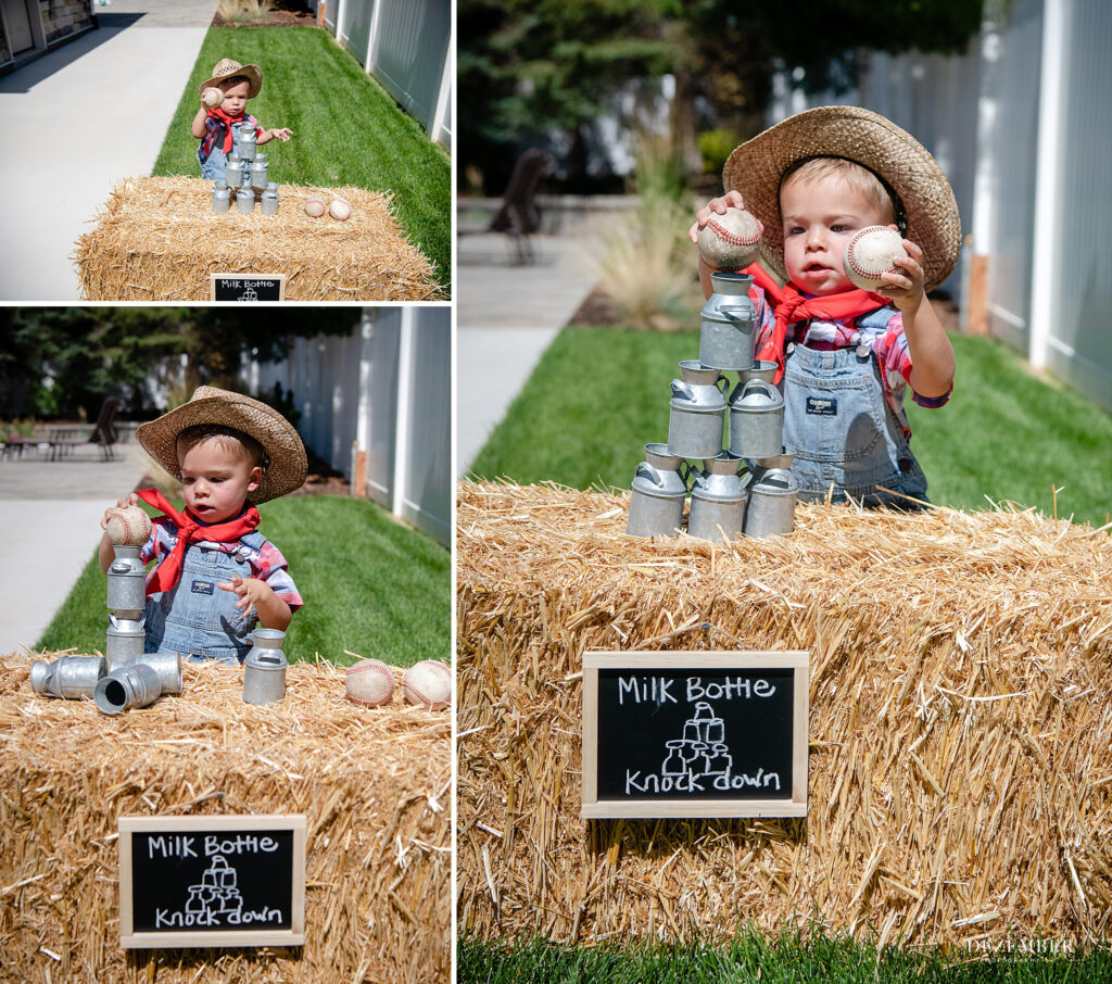 Farm birthday party game