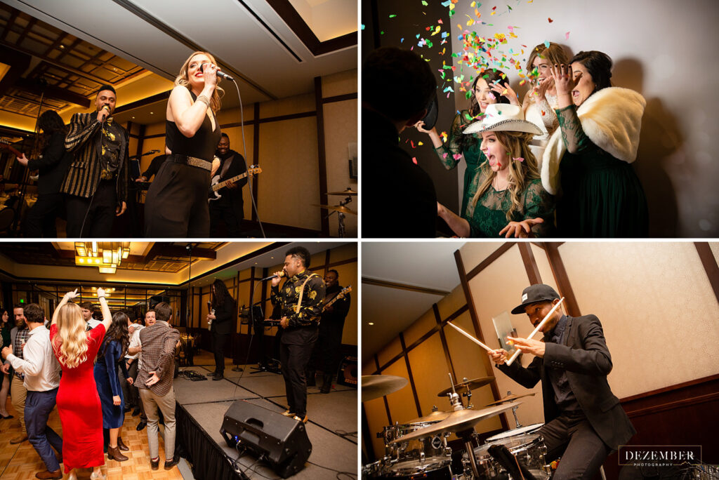 Montage Winter Wedding Changing Lanes Band and Clementine photo Booths