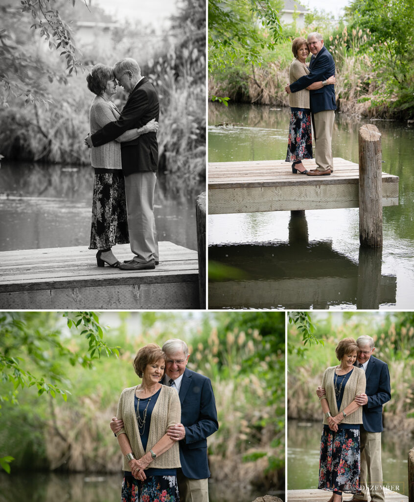 Couples portrait session at the Jordan River