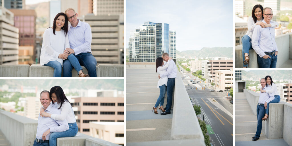 Custom family photo album Downtown Salt Lake City