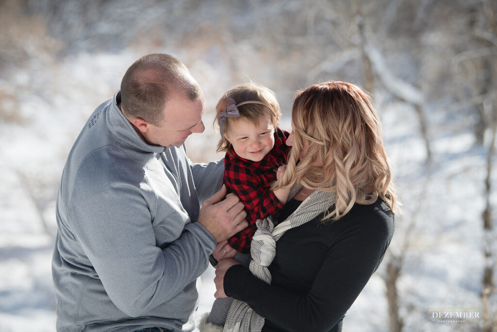 Winter family portraits