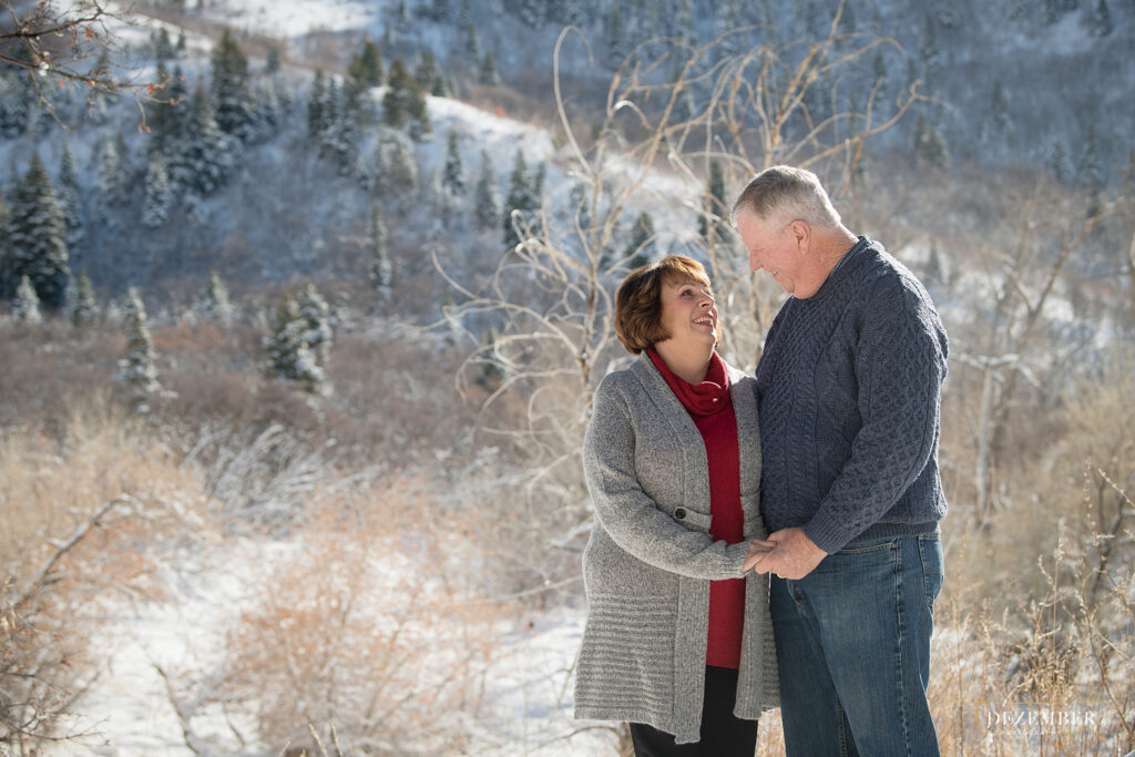 Grandma and Granddad portraits